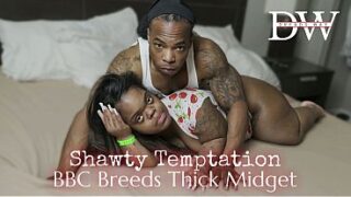 Shawty Temptation BBC Breeds Tiny Midget