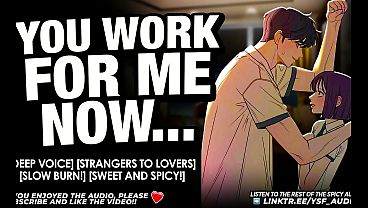 Your Boss Pulls You In the Back To Breed You | AUDIO ROLEPLAY | Male Moaning